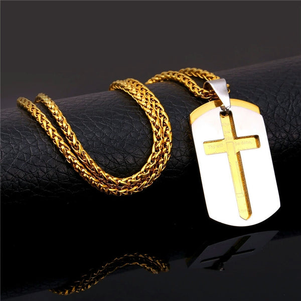 U7 Cross Necklaces Pendants