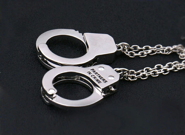 Crime Handcuffs Necklace