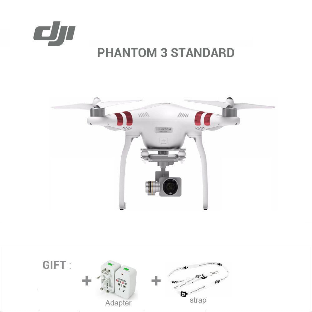 Freeshipping original DJI Phantom 3 Standard drone with 2.7K HD camera &gimbal RC Helicopter Brand new P3S drone in stock