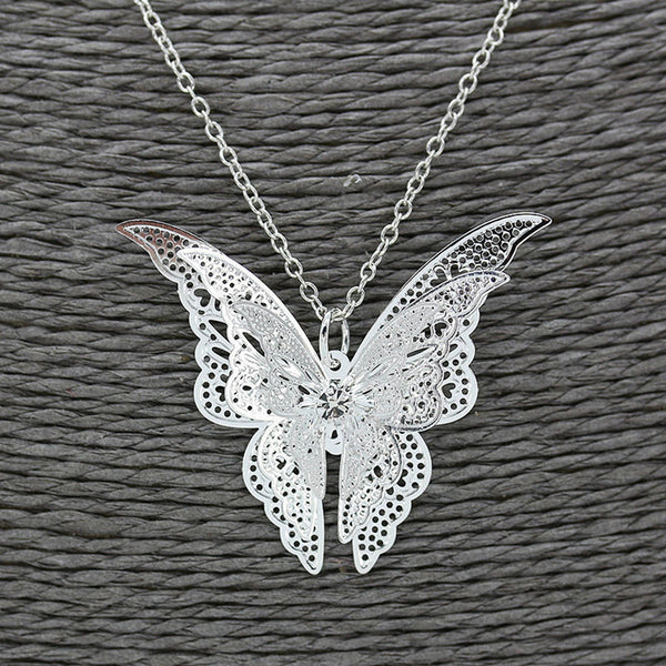 Butterfly Pendant Necklace