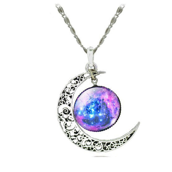 2017 Latest Popular Best-selling Men Women Star Moon  Time Pendants