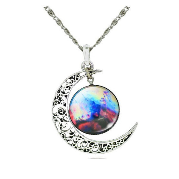 2017 Latest Popular Best-selling Men Women Star Moon  Time Pendants