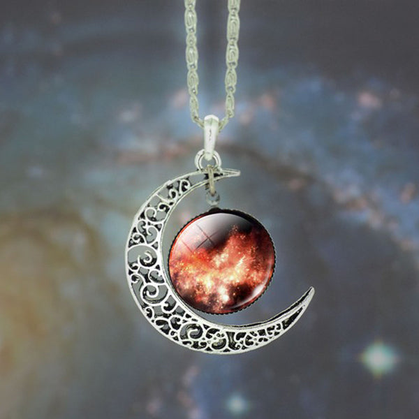 2017 Latest Popular Best-selling Men Women Star Moon  Time Pendants