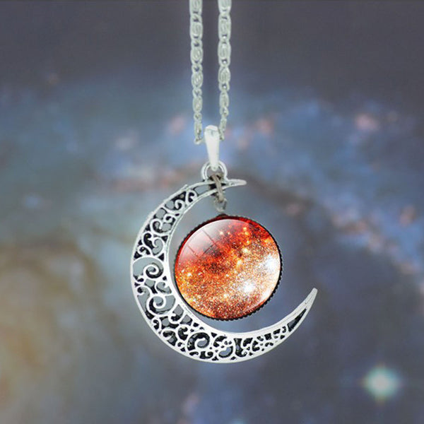 2017 Latest Popular Best-selling Men Women Star Moon  Time Pendants