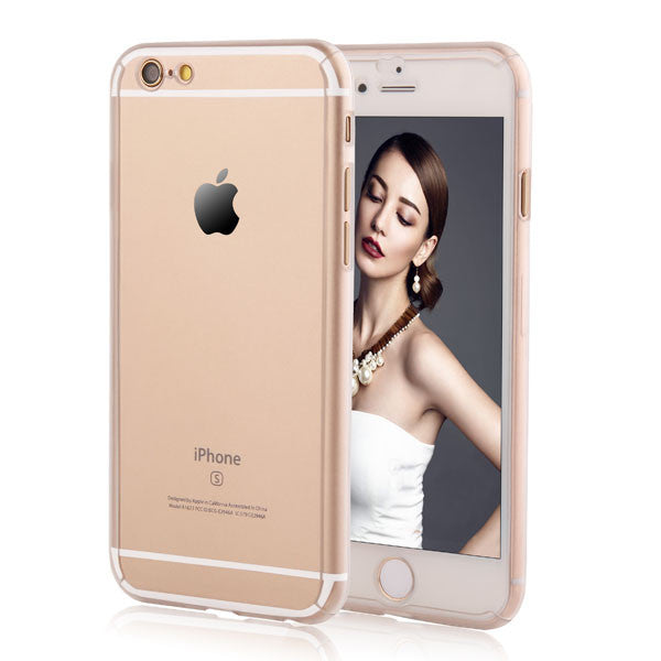 6 7 360 Case Full Body Coverage Coque Phone Cases for iPhone 5 5s SE 6 6s 7 Plus Hard PC Protective Cover Free Clear Screen Film