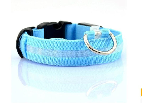 Nylon LED Pet Dog Collar