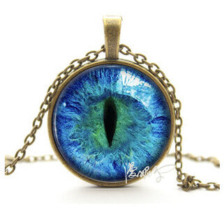 Eye Cat Necklace