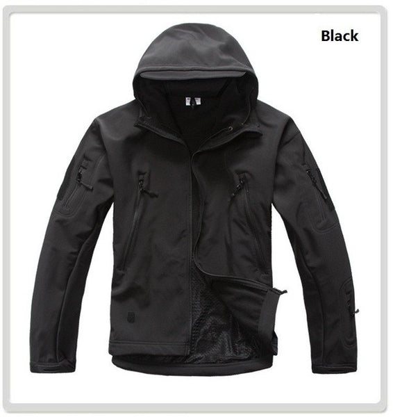 Lurker Shark Skin Softshell V4 Military Tactical Jacket Men Waterproof Windproof Warm Coat Camouflage Hooded Camo Army Clothing