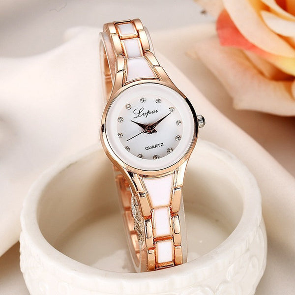 Lvpai 2017 Summer Style Gold Watch Brand Watch Women Wristwatch Ladies Watch Clock Female Wristwatches Stainless Gold Watches