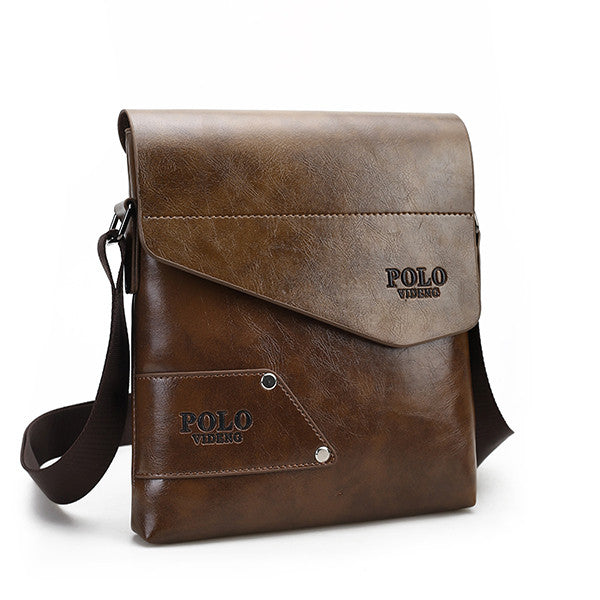 Fashion Brand Men's Business Bags PU Leather Man Handbags Men Messenge –  AshArsa Shop