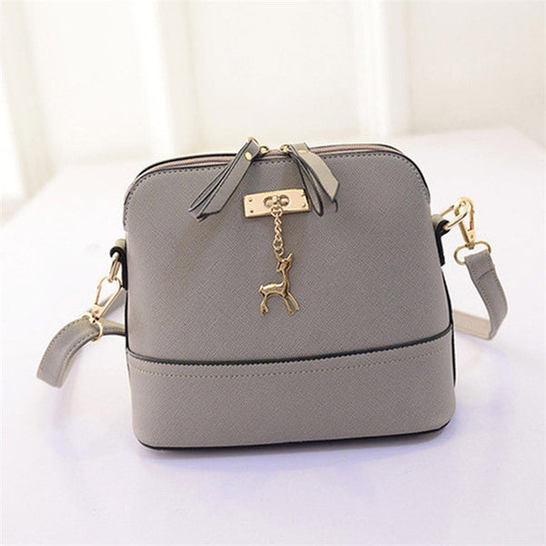 Women shoulder bags messenger bag women leather small shoulder bag famous brand cross body bag Deer Spliced Collision color