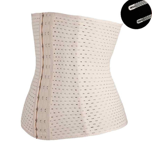 Black/Beige Fat Burning Girdle Belt Sexy Women Body Waist Trainer Shapers Underbust Belt Corset Faja Reductora Shapewear