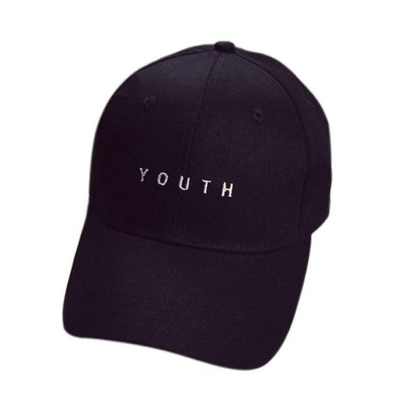 Fashion Cap Women Men Summer Spring Cotton Caps Women Letter Solid Adult baseball Cap Black White Hat Snapback Women Cap 2017