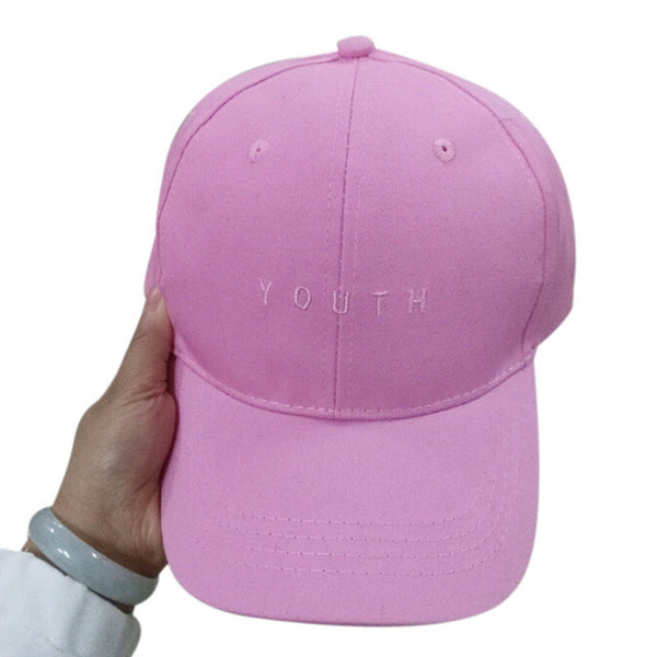 Fashion Cap Women Men Summer Spring Cotton Caps Women Letter Solid Adult baseball Cap Black White Hat Snapback Women Cap 2017