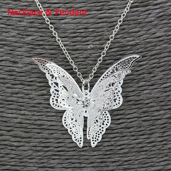Butterfly Pendant Necklace