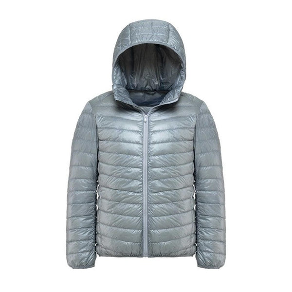 2017 New Casual Brand White Duck Down Jacket Men Autumn Winter Warm Coat Men's Ultralight Duck Down Jacket Male Windproof Parka