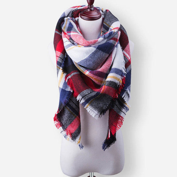 Za New Fashion Brand Winter Scarf For Women Scarf 140cm*140cm*210cm Large Luxury Women Scarf Warm Cashmere Shawls and Scarves