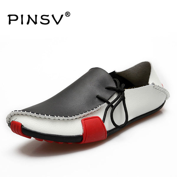 Big Size 47 Loafers Men Flats Shoes Cow Split Leather Shoes Men Moccasins 5 Colours Men Casual Shoes Zapatos Hombre