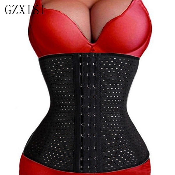 Black/Beige Fat Burning Girdle Belt Sexy Women Body Waist Trainer Shapers Underbust Belt Corset Faja Reductora Shapewear