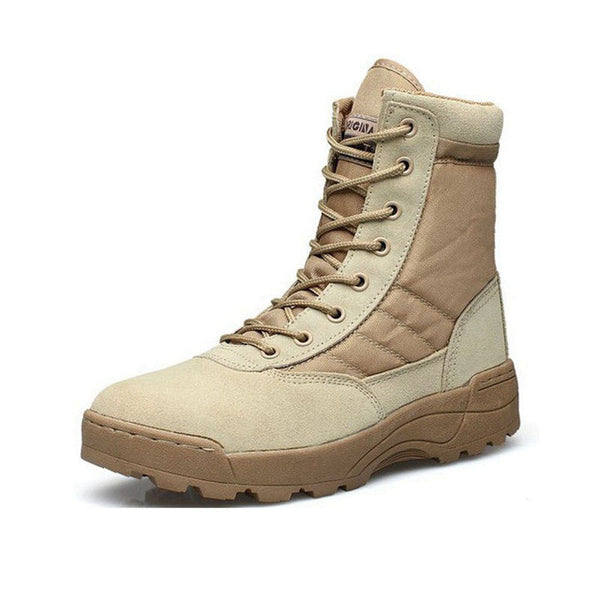 2017 Outdoor Army Boots Men's Military Desert Tactical Boot Shoes Autumn Breathable Combat Ankle Boots Botas Tacticos Zapatos