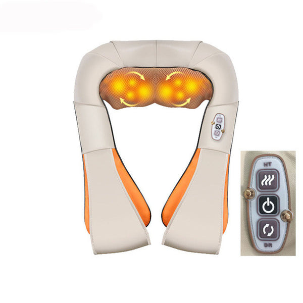 HOT! Multifunction Infrared Body Health Care Equipment Car Home  Acupuncture Kneading Neck Shoulder  Cellulite Massager