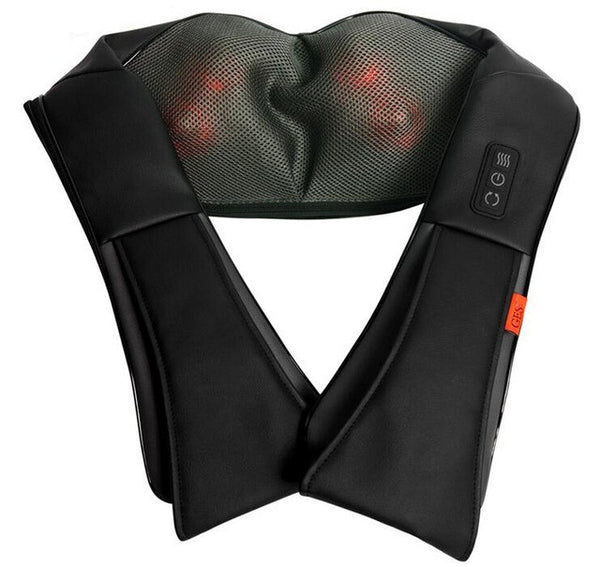 HOT! Multifunction Infrared Body Health Care Equipment Car Home  Acupuncture Kneading Neck Shoulder  Cellulite Massager
