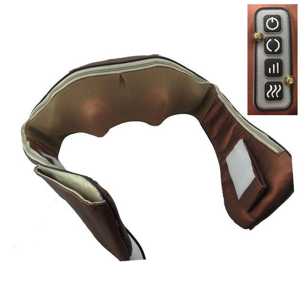 HOT! Multifunction Infrared Body Health Care Equipment Car Home  Acupuncture Kneading Neck Shoulder  Cellulite Massager