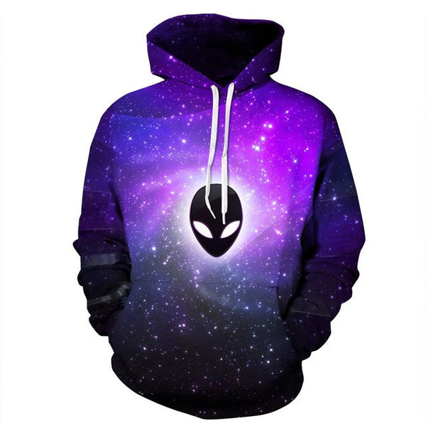 Mr.1991INC Space Galaxy 3d Sweatshirts Men/Women Hoodies With Hat Print Stars Nebula Autumn Winter Loose Thin Hooded Hoody Tops