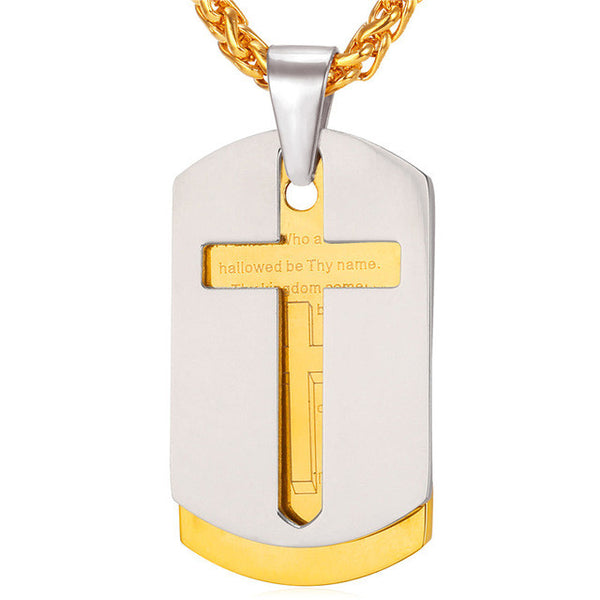 U7 Cross Necklaces Pendants