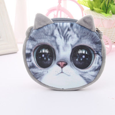 3D cute Women  Fashion Handbags Small Animal Cat Dog Printed Girls Mochila Bags Crossbody Bag Kids Satchel Bag 45