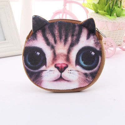 3D cute Women  Fashion Handbags Small Animal Cat Dog Printed Girls Mochila Bags Crossbody Bag Kids Satchel Bag 45