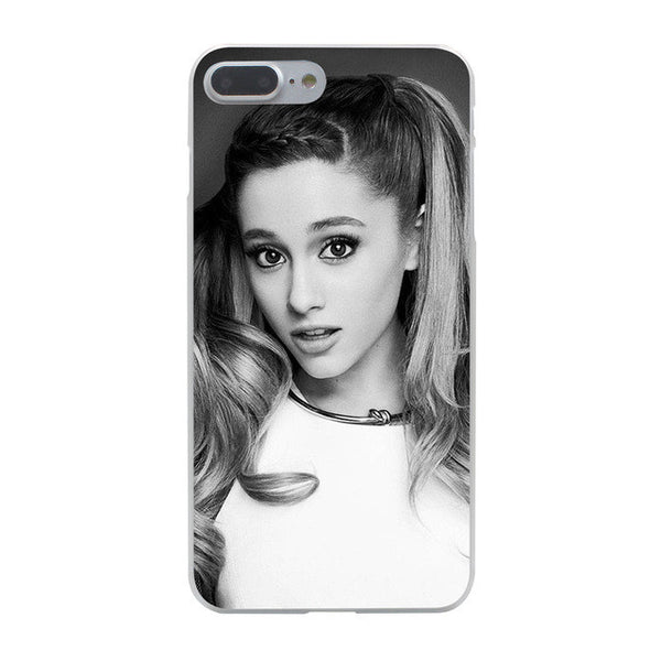 Cat Ar Ariana Grande Hard Case Transparent for iPhone 7 7 Plus 6 6s Plus 5 5S SE 5C 4 4S