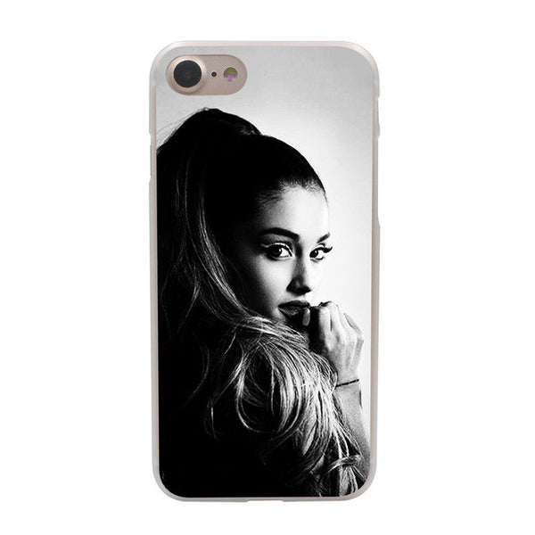 Cat Ar Ariana Grande Hard Case Transparent for iPhone 7 7 Plus 6 6s Plus 5 5S SE 5C 4 4S