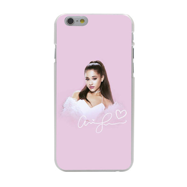 Cat Ar Ariana Grande Hard Case Transparent for iPhone 7 7 Plus 6 6s Plus 5 5S SE 5C 4 4S