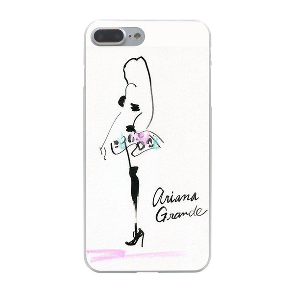 Cat Ar Ariana Grande Hard Case Transparent for iPhone 7 7 Plus 6 6s Plus 5 5S SE 5C 4 4S