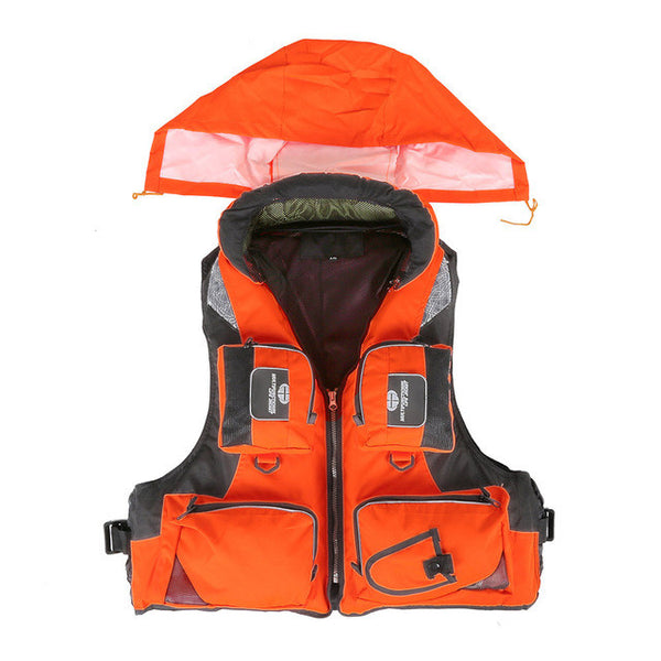 L-XXL Unisex Adult Fishing Life Jacket Outdoor Sport Safety Life Vest Survival Swimwear For Water Drifting Colete Salva-Vidas