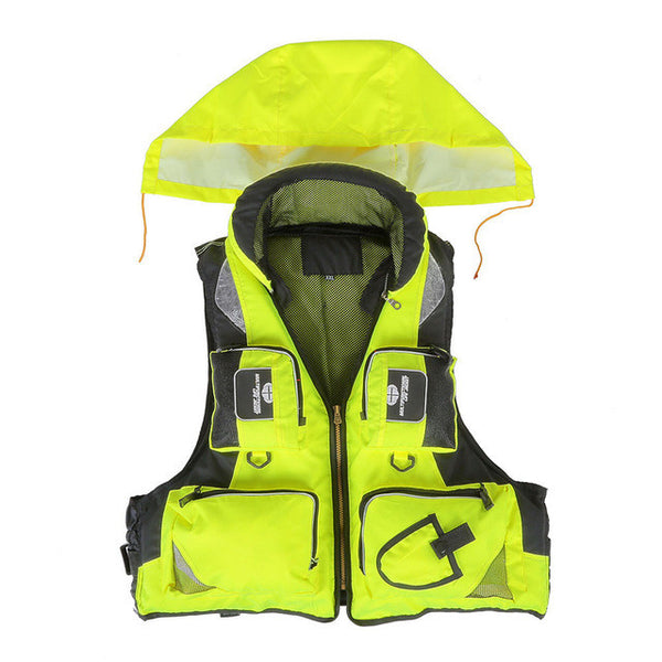 L-XXL Unisex Adult Fishing Life Jacket Outdoor Sport Safety Life Vest Survival Swimwear For Water Drifting Colete Salva-Vidas