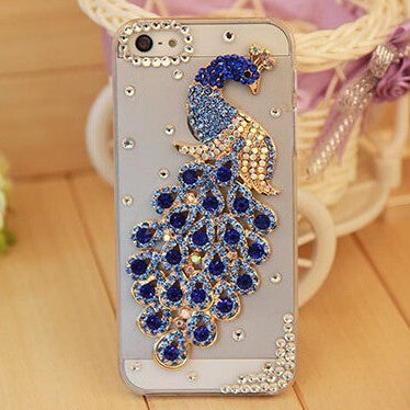 Rhinestone Case Cover For Apple Iphone 5 5S 4 4S se Iphone 6 6S Plus 7 7Plus ,Crystal Diamond Hard Back Mobile phone Case Cover