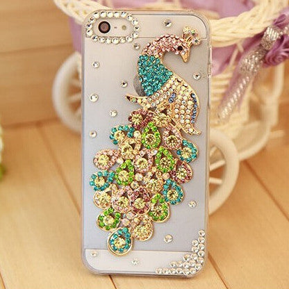 Rhinestone Case Cover For Apple Iphone 5 5S 4 4S se Iphone 6 6S Plus 7 7Plus ,Crystal Diamond Hard Back Mobile phone Case Cover