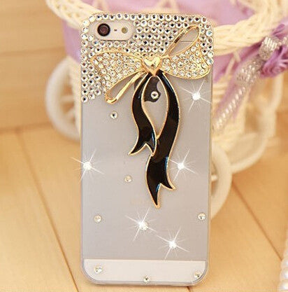 Rhinestone Case Cover For Apple Iphone 5 5S 4 4S se Iphone 6 6S Plus 7 7Plus ,Crystal Diamond Hard Back Mobile phone Case Cover