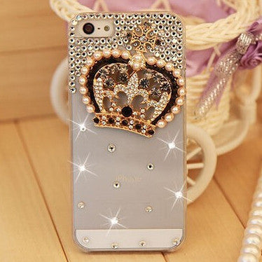 Rhinestone Case Cover For Apple Iphone 5 5S 4 4S se Iphone 6 6S Plus 7 7Plus ,Crystal Diamond Hard Back Mobile phone Case Cover