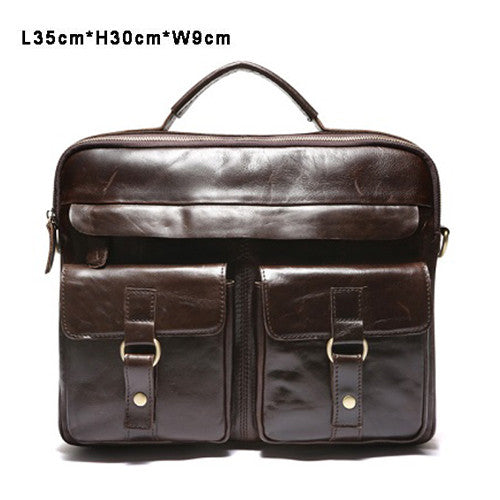 WESTAL Crazy Horse Genuine Leather Men Bag Casual Handbags Men Crossbody Bags Men's Travel Bag Tote Laptop Briefcases men bags