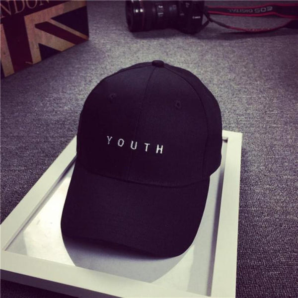 Fashion Cap Women Men Summer Spring Cotton Caps Women Letter Solid Adult baseball Cap Black White Hat Snapback Women Cap 2017